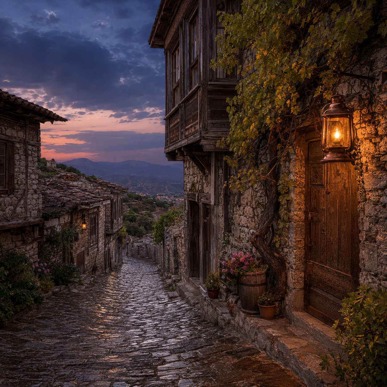 Eski Harput'un tarihî taş sokakları